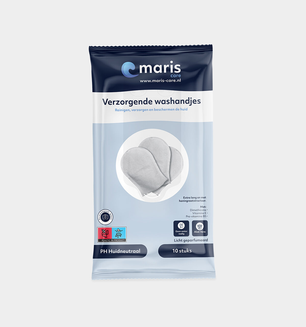 Vochtige washandjes (per 10 verpakt)