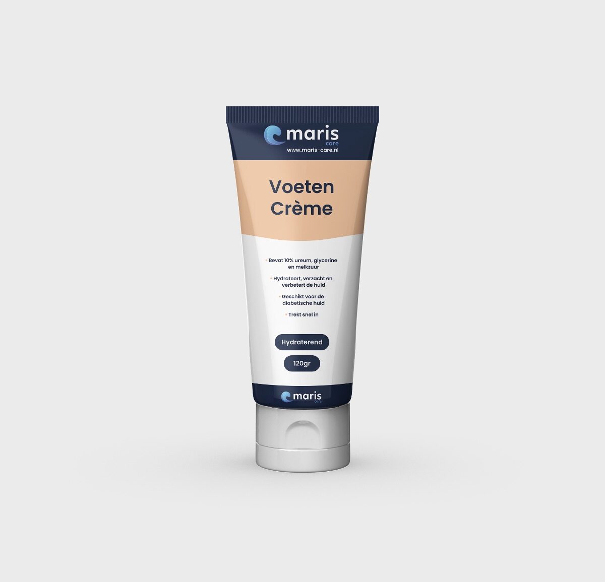 Voetencreme met 10% Ureum - Tube van 120gr.